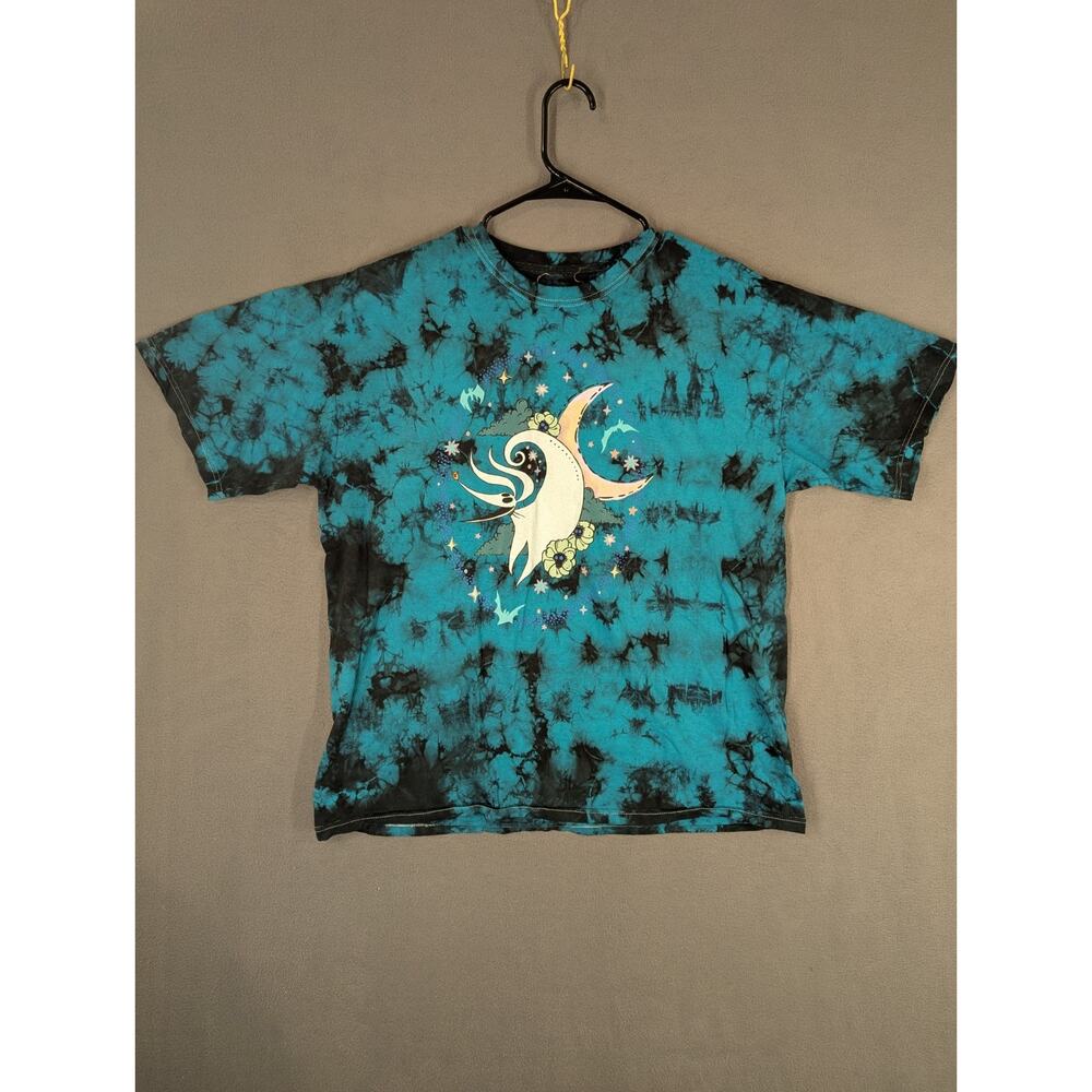 Disney Nightmare Before Christmas Zero Crescent Moon Tie-Dye T-Shirt XL BoxLunch